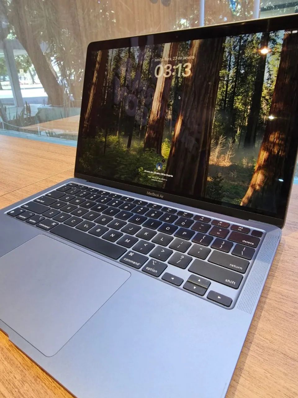 MacBook Air M1 13" | 8GB | SSD 256GB | Bateria 98% | Apenas 47 ciclos | Excelente estado - Foto 6