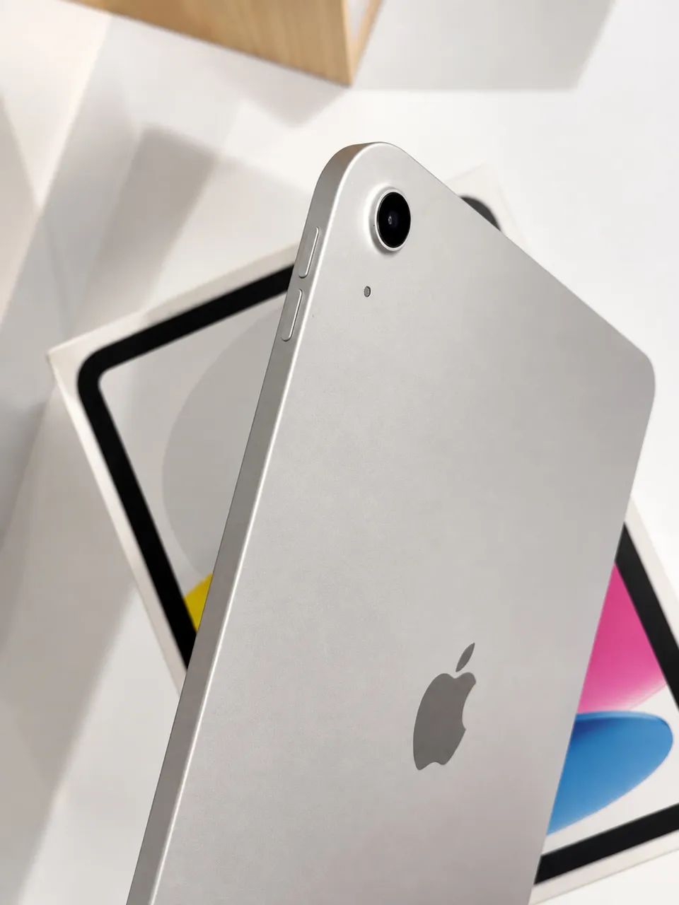 iPad 10ª Geração 64GB Prata Impecável + Caixa e Carregador