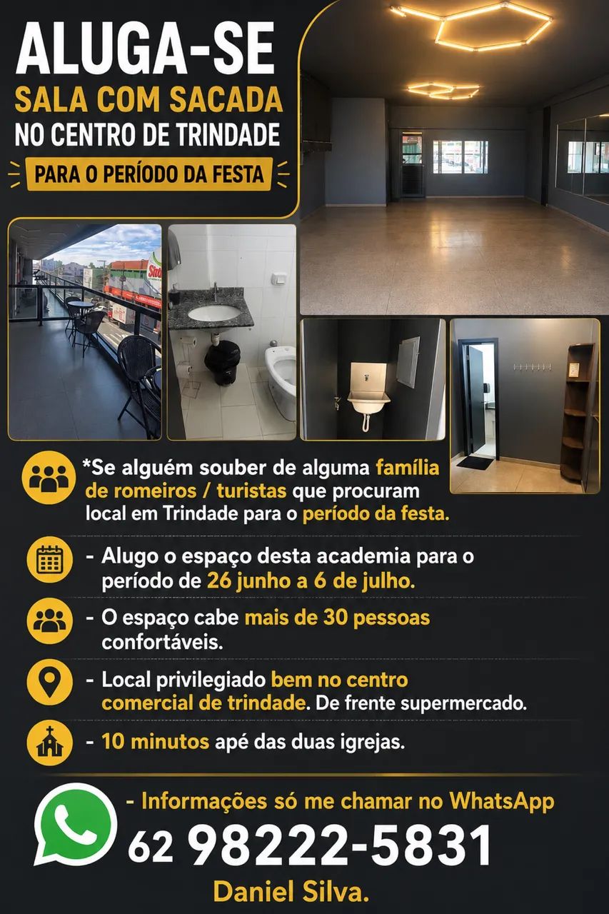 Sala Comercial para Festa De Trindade - Foto 2