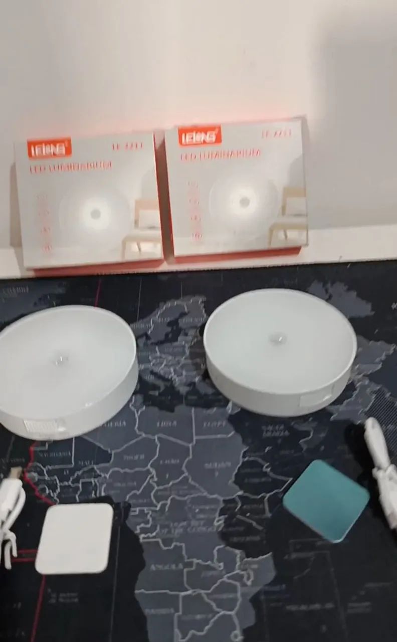 Mini led de parede com imã e sensor de presença/ OFERTA IMPERDÍVEL  - Foto 3