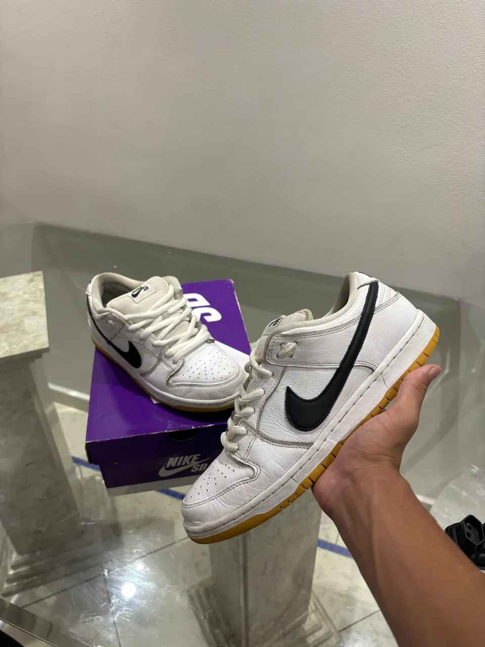 Nike SB Dunk Pro Branco - Calçados - Fazendinha, Ubá 1504245779 | OLX
