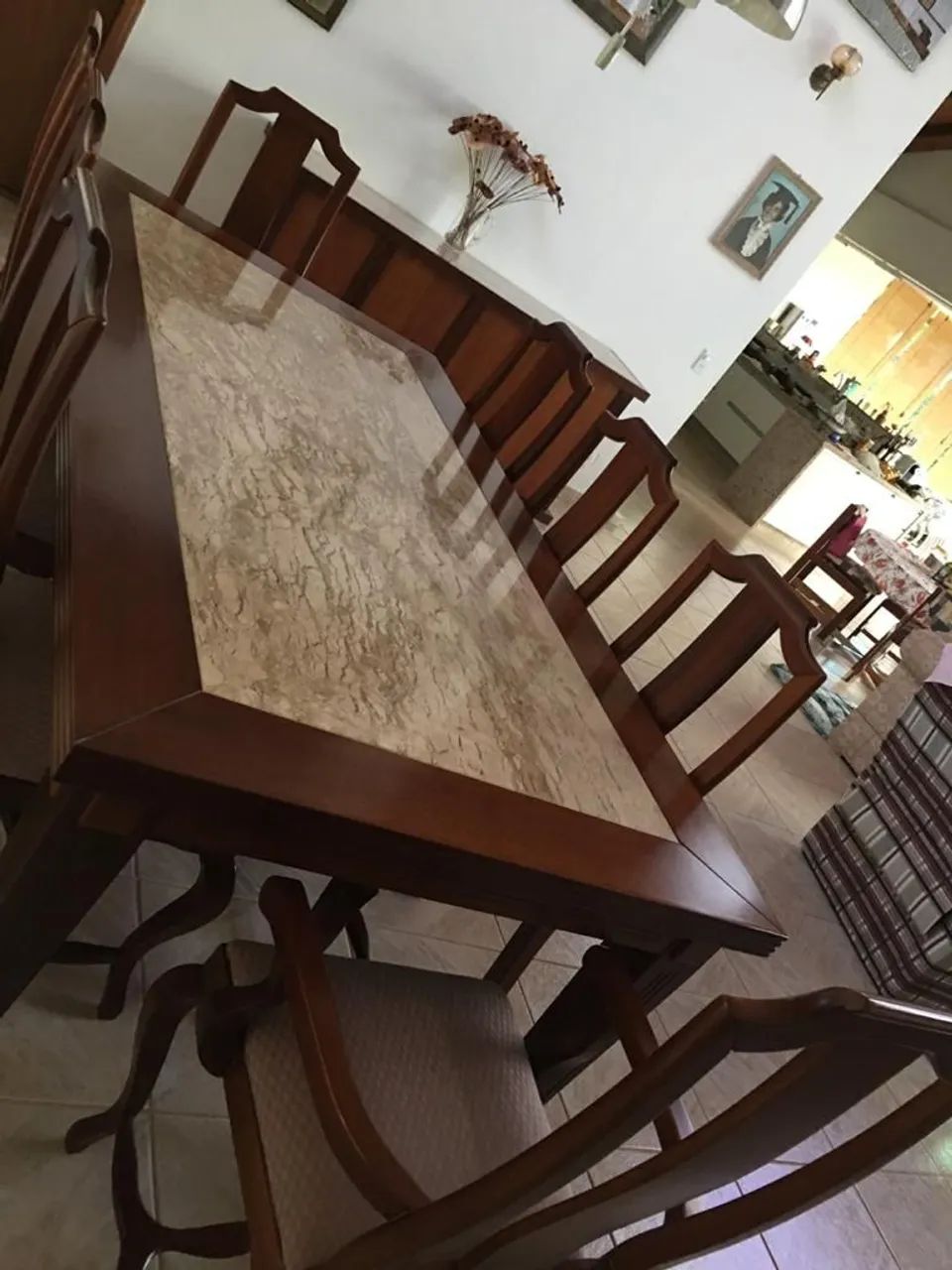 Mesa jantar com 8 cadeiras e Buffet  - Foto 2