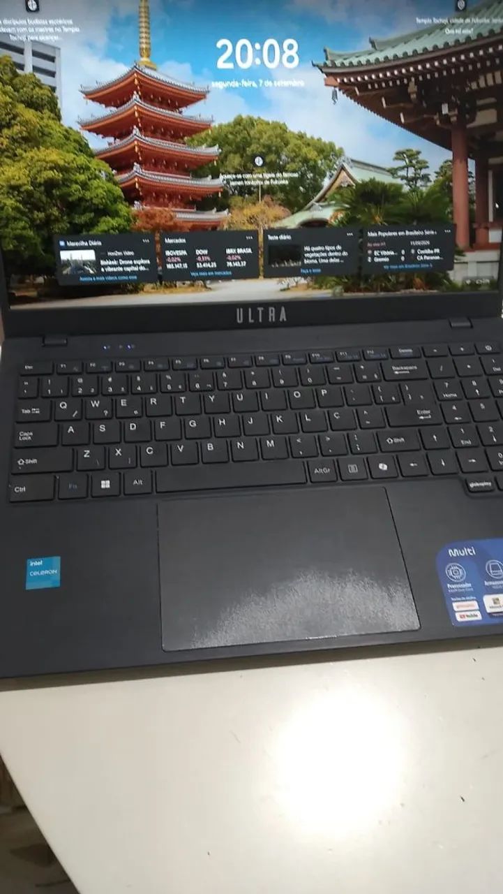 Vendo Notebook Marca Ultra,  Processador INTEL Celeron RAM 4,00 . - Foto 4