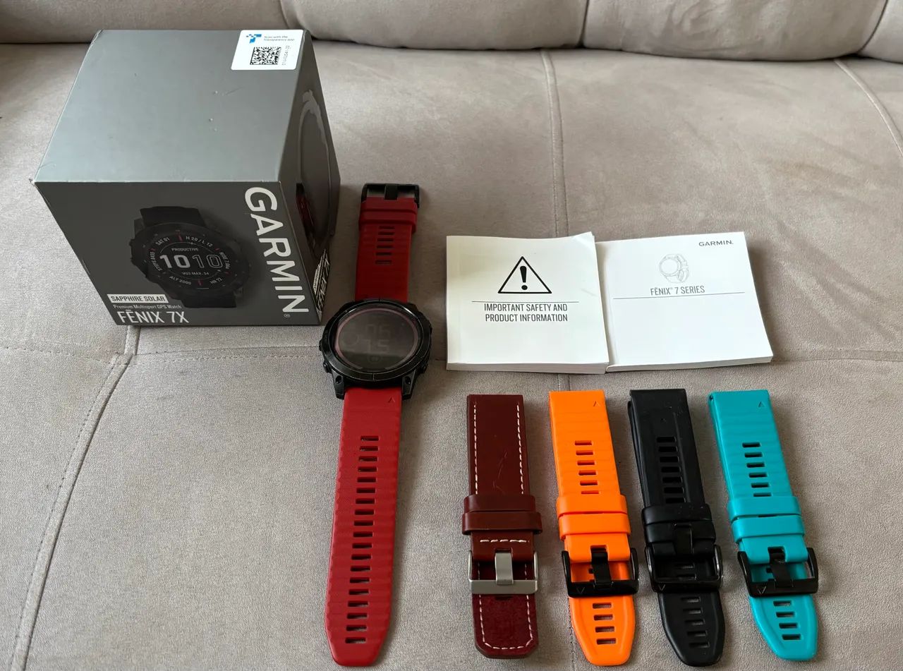 Garmin Fênix 7x Sapphire Solar - Foto 2