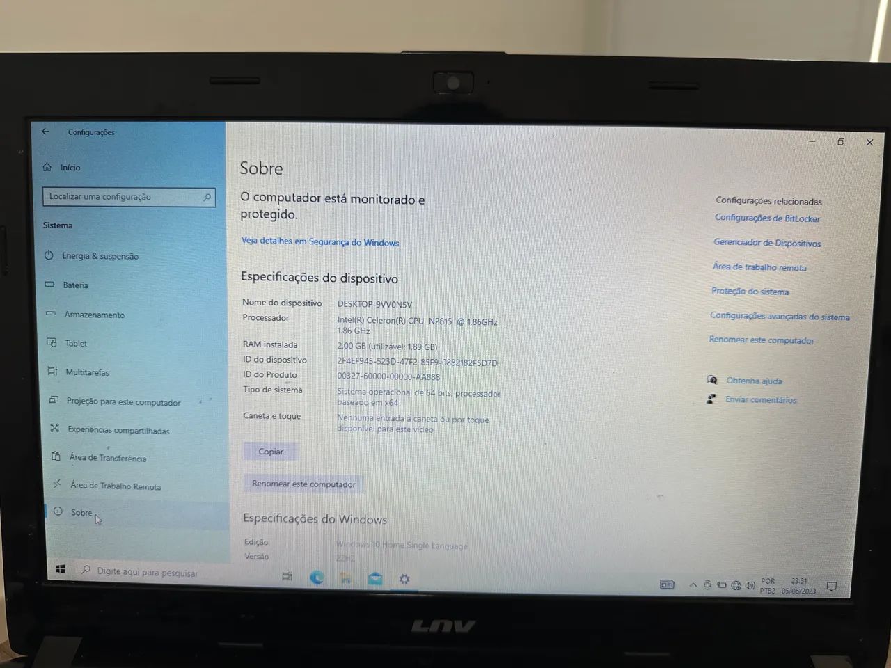 Vendo notebook Lenovo 4030 - Foto 5