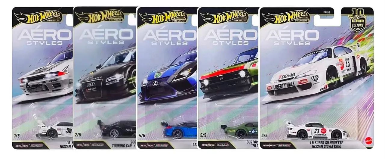 Set Hot Wheels Aero Styles. - Foto 2