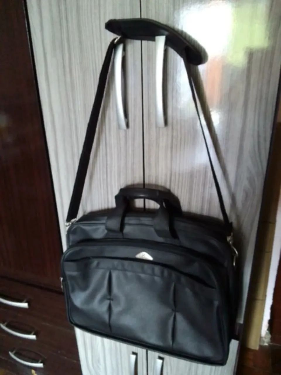 Maleta Pasta Bolsa para Notebook em Couro Conservada - Foto 2