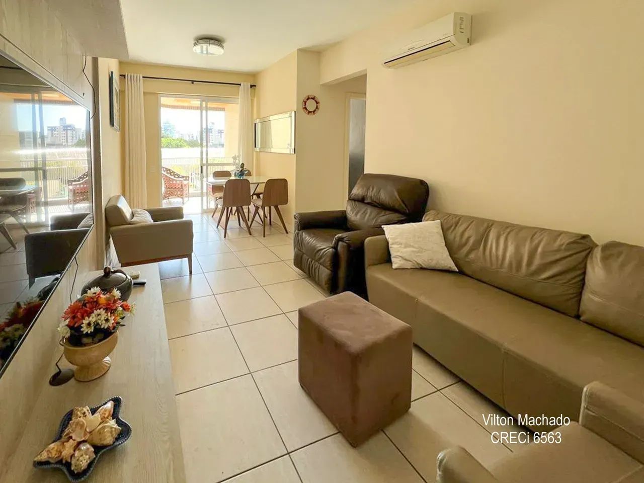 Apartamento mobiliado de 2 quartos (1 suíte), sacada, com lazer, no Centro - Florianópolis - Foto 5
