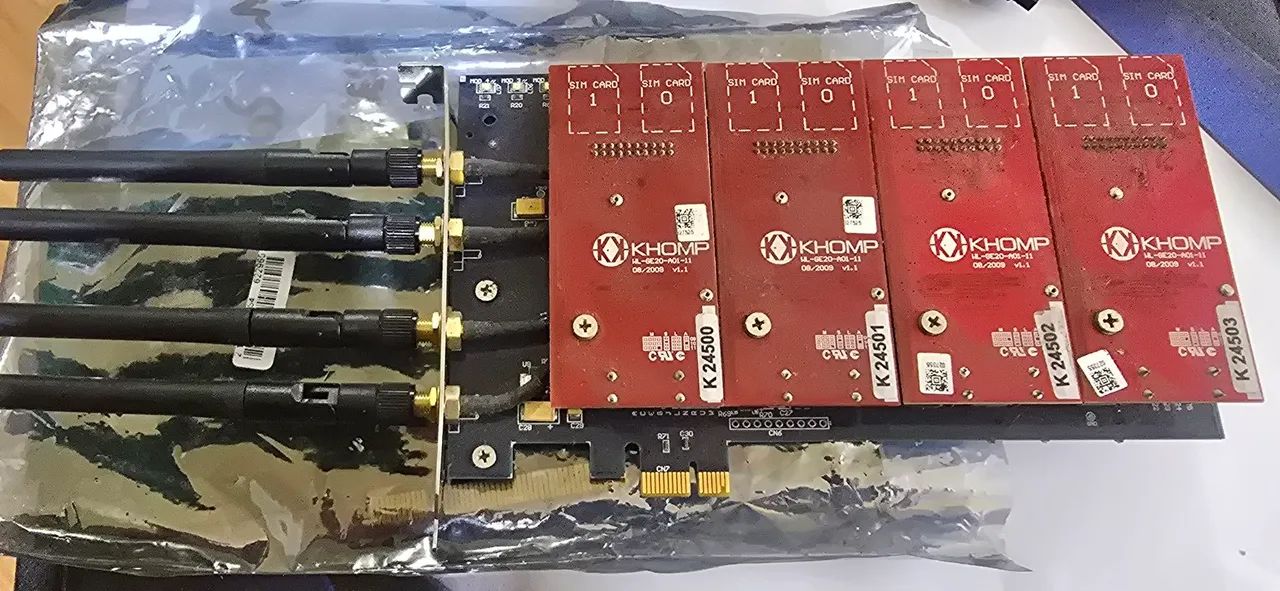 Khomp KGSM-40 SPX PCIE - Foto 4