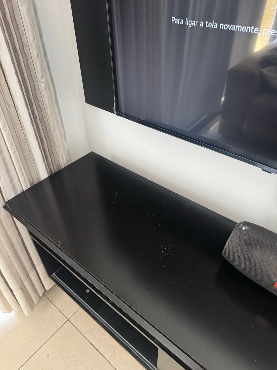 Hack e painel de TV pretos  - Foto 3