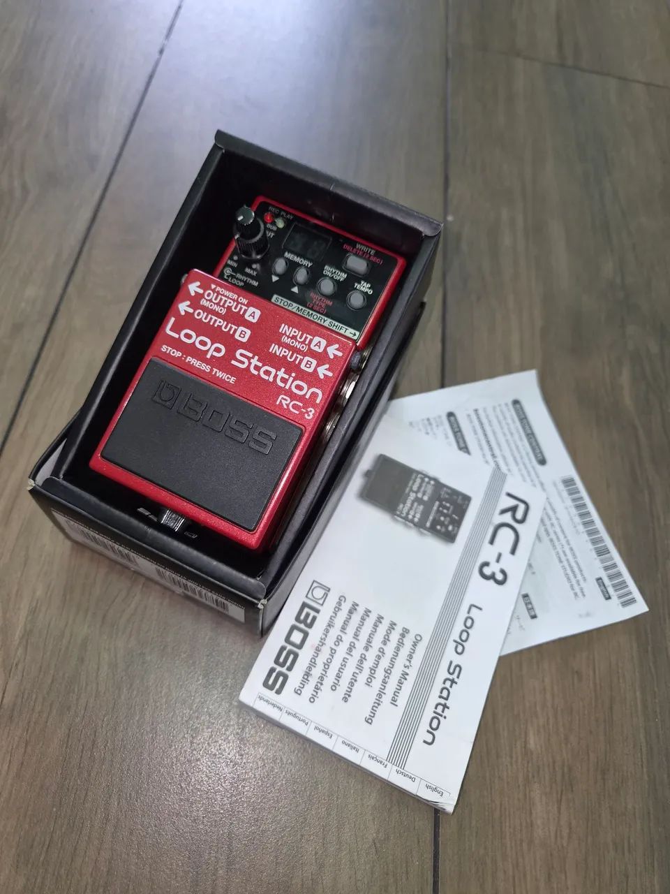 Pedal Boss Loop Station RC-3