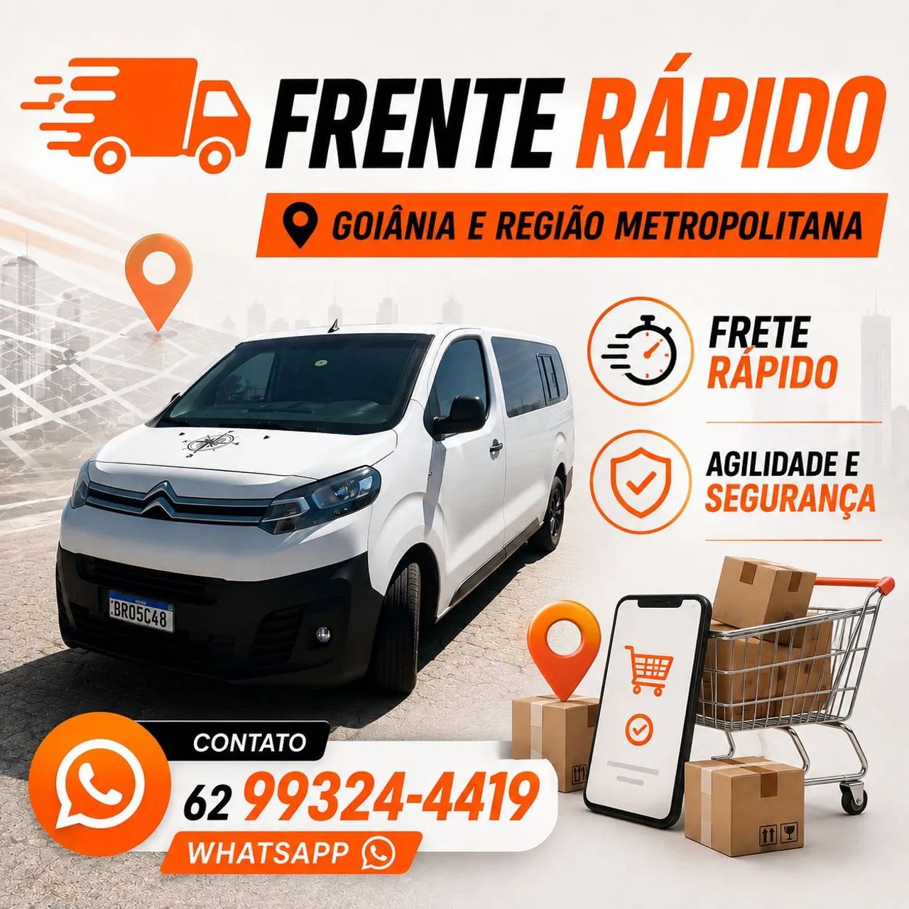 Frete rápido 