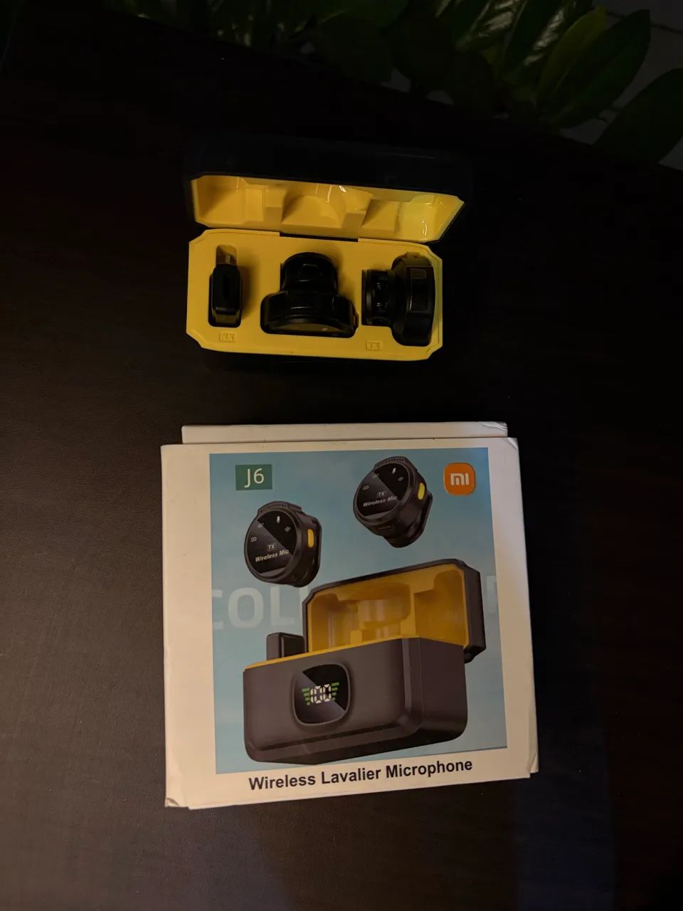 Microfone lapela J6