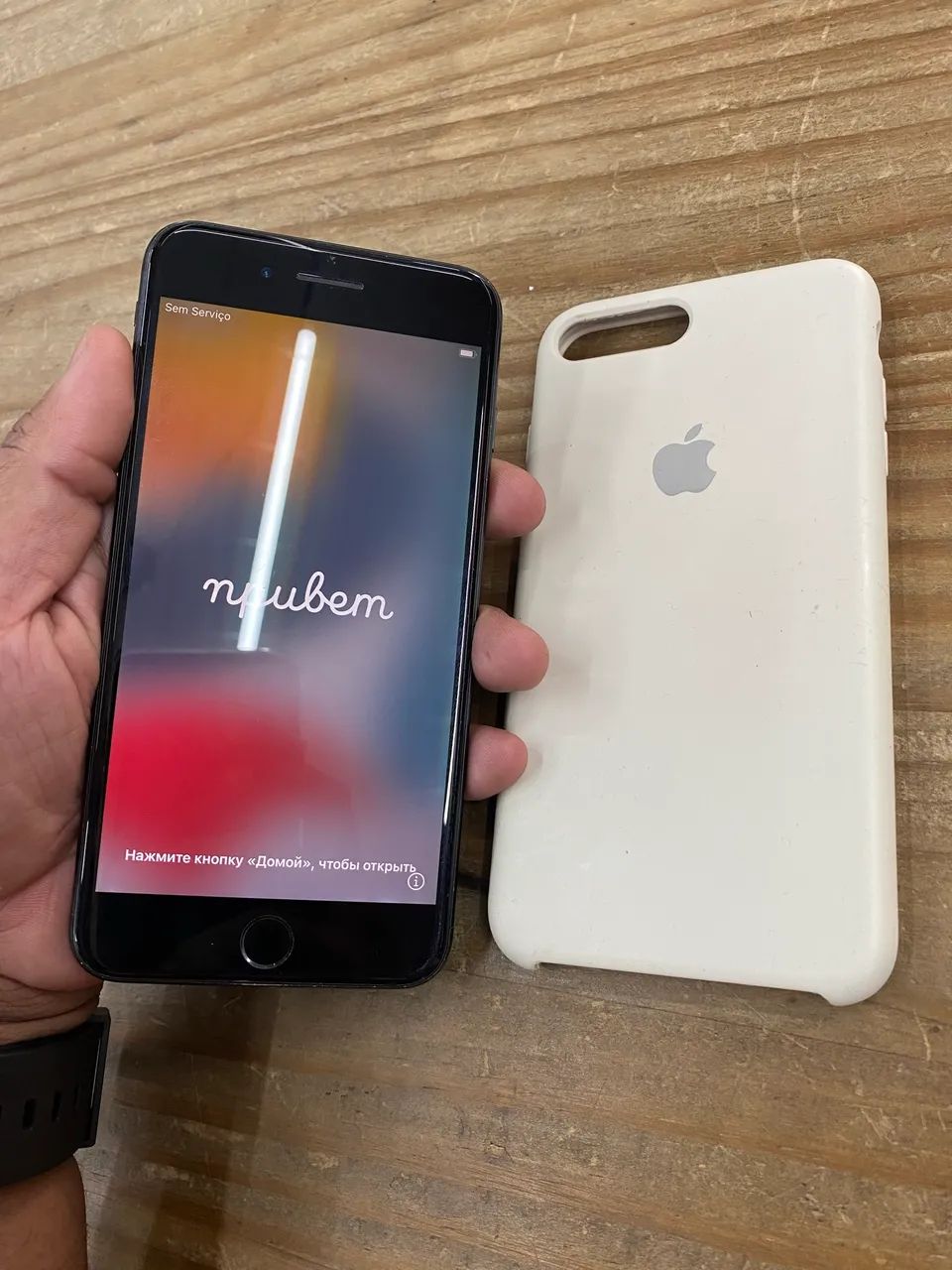 Vendo IPhone 7plus 450,00 novinho.  - Foto 3