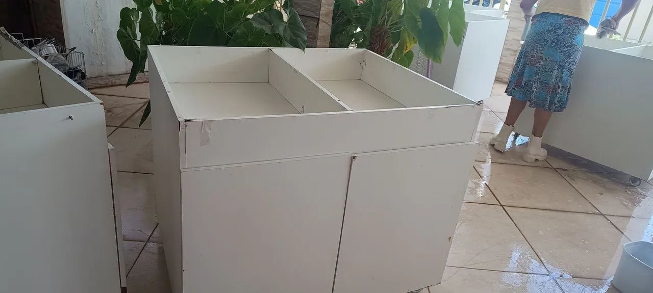 Bancas em MDF para montagem de loja. - Foto 5