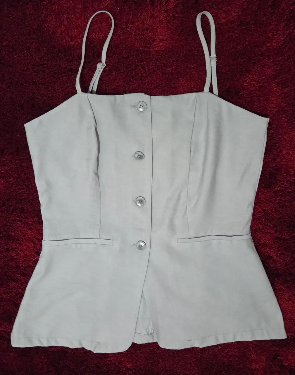 Blusa cinza q mais 
