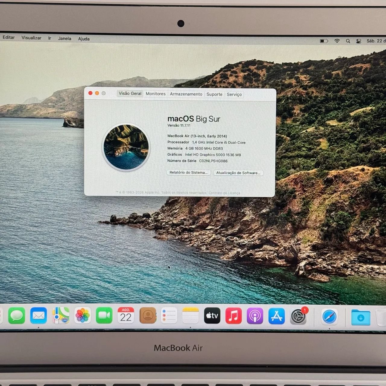 MacBook Air 2014 | Intel Core i5 | 4GB RAM - Foto 4