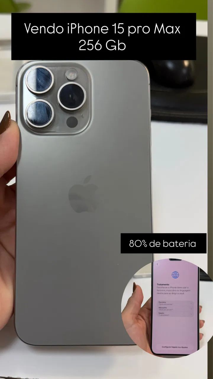 iPhone 15 pro Max 256 g