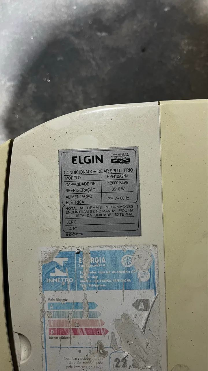 Máquina de ar condicionado ElGIN  - Foto 2