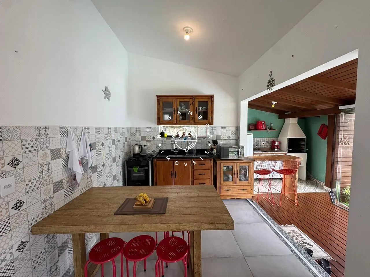 Casa mobiliada a 600 metros do mar na Praia da Gamboa  Garopaba - Foto 4