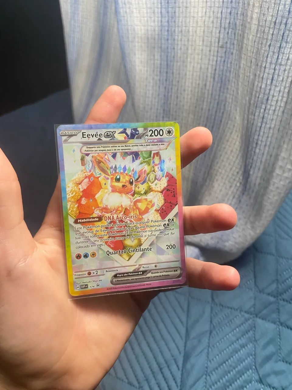 Carta do Eevee Ex 174
