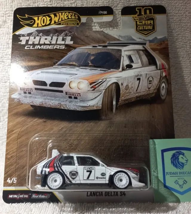 Lancia Delta S4 - Thrill Climbers - Hot Wheels