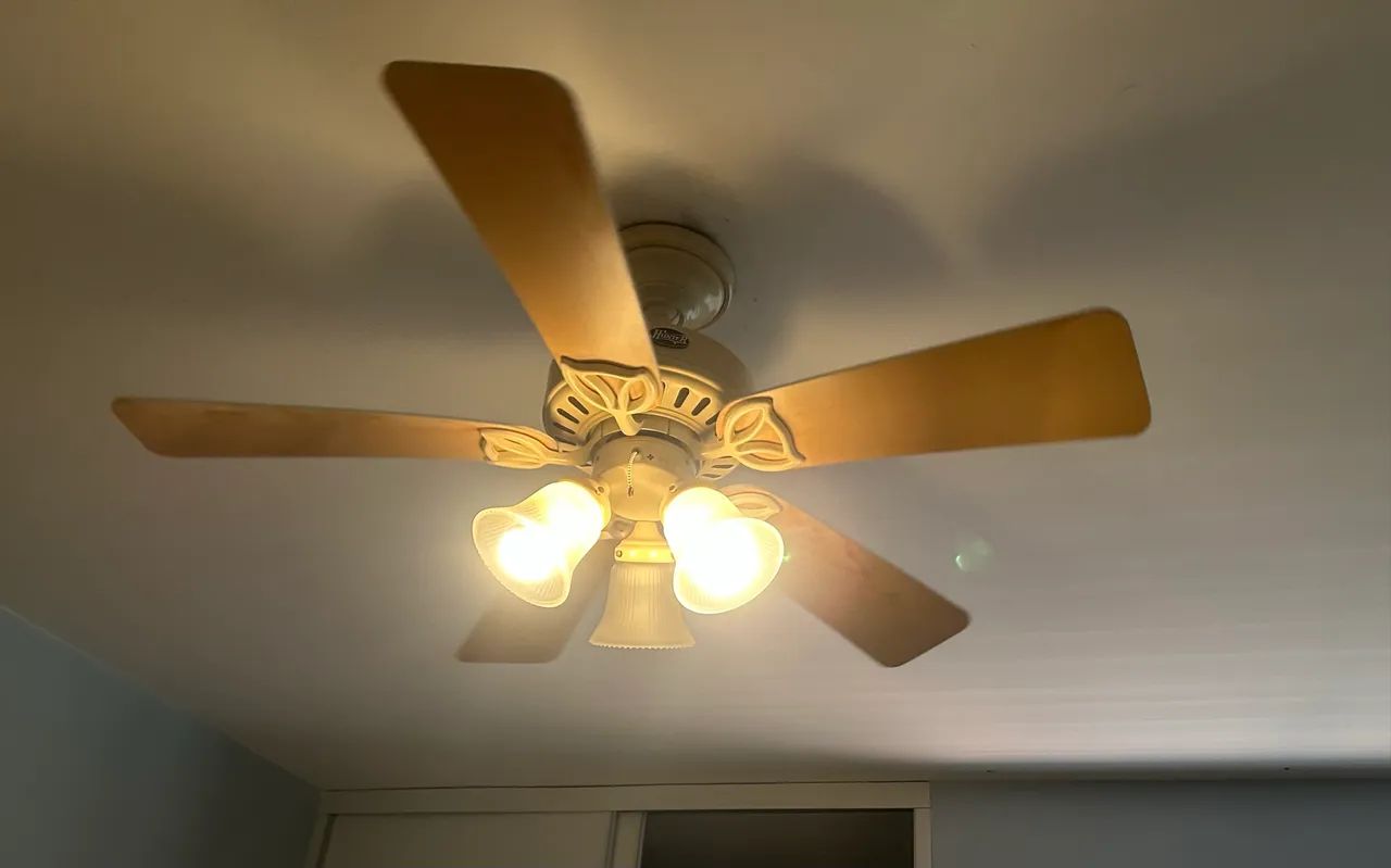  Ventilador de teto Hunter. Cinco pás  - Foto 5