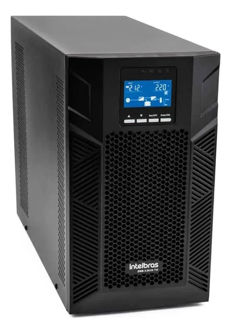 Nobreak Senoidal Intelbras Dnb 3.0 Kva Tw 220v 3000va 2700w Preto - Foto 2