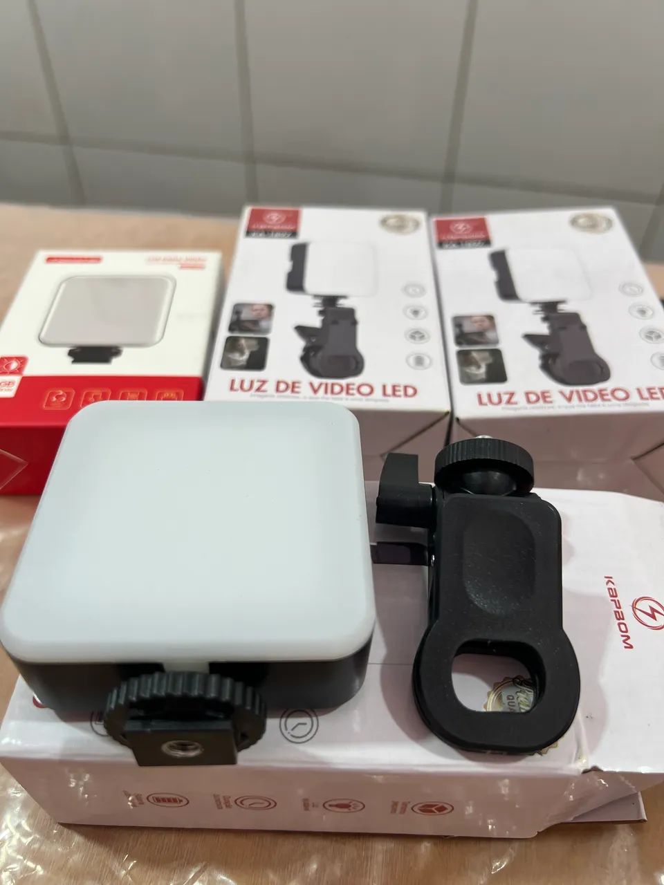 Luz led portátil para celular - Foto 4