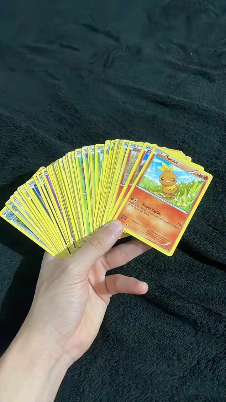 Cartas Pokémon de Borda Amarela 