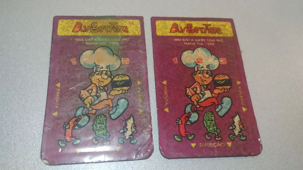 BurgerTime Intellivision Completo (Caixa, Manual, Cartucho e Overlay - Foto 4