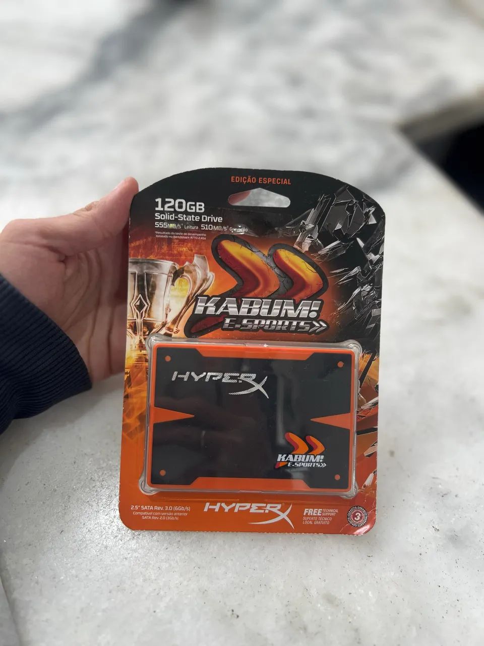 SSD Kingston HyperX de 120GB