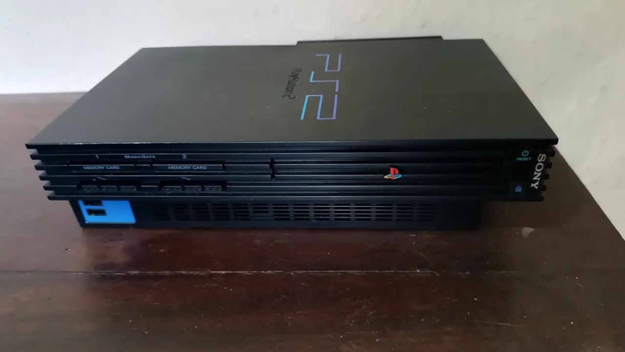 PS2 Fat completo com HD interno  - Foto 4