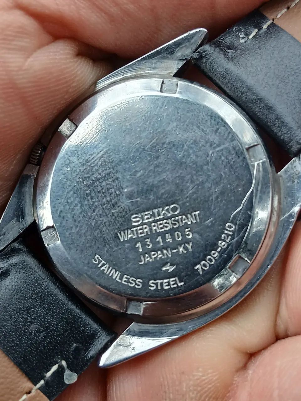 Relógio seiko 5 automático fundo preto  - Foto 4