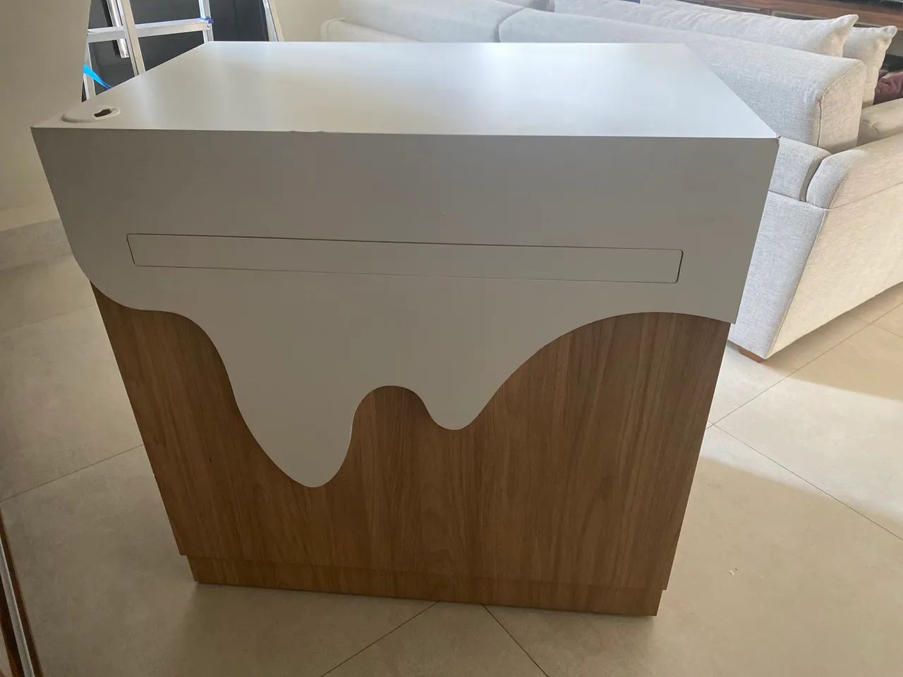 Balcão para caixa