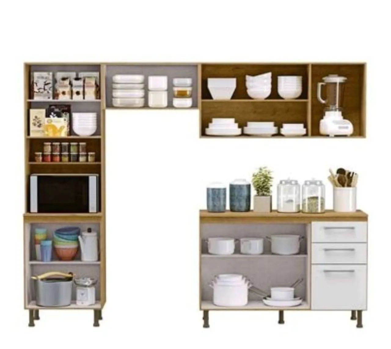 Cozinha Completa com Vidro  - Foto 3