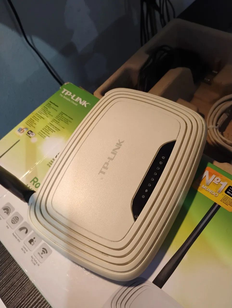Roteador TP-LINK usado 150mbps - Foto 4