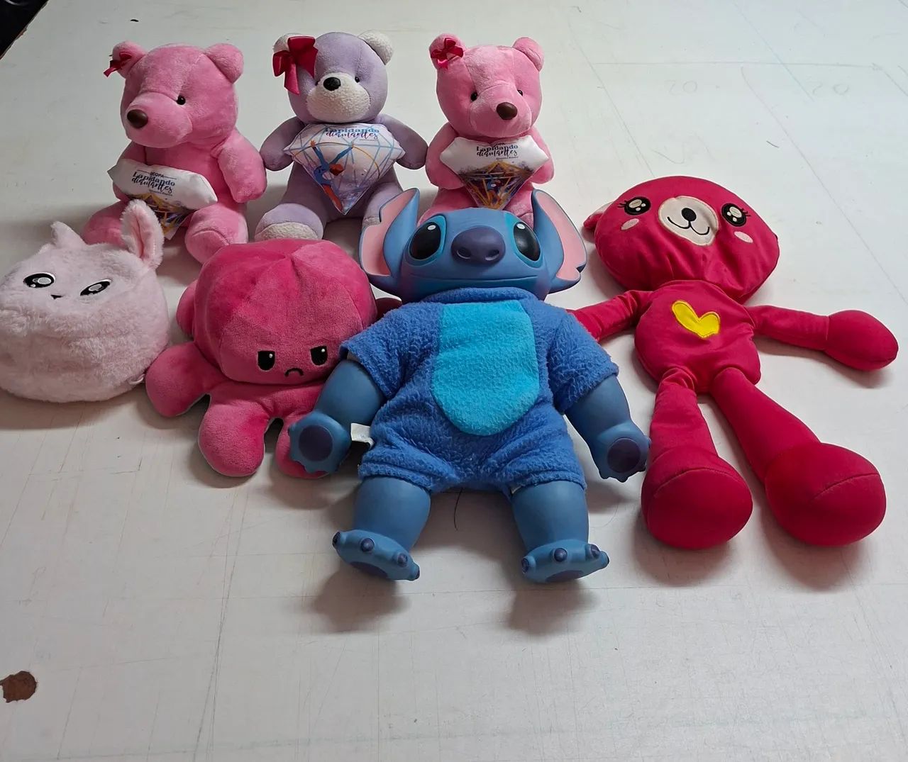 Ursinhos de pelúcia. Produto usado 