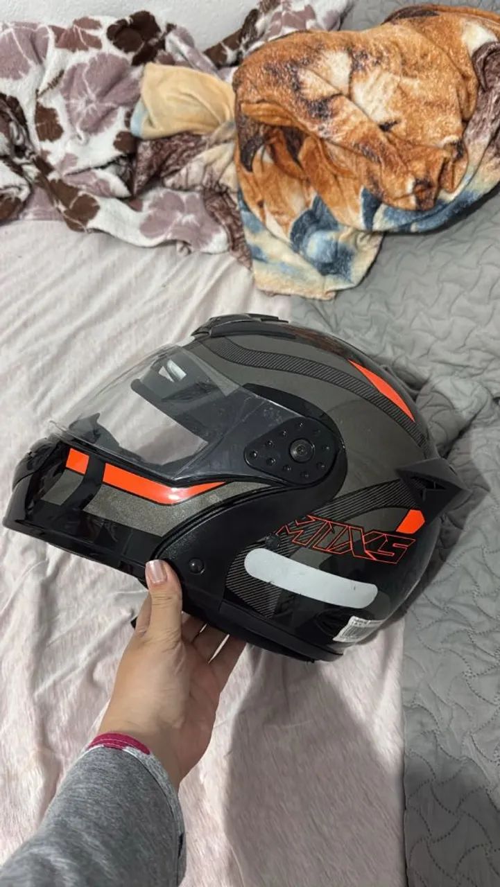 Capacete Mixs Gladiator Delta S - Foto 4