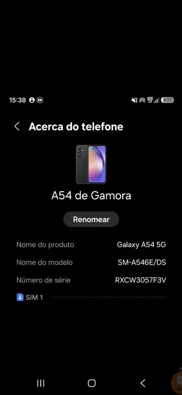 Celular A54 em ótimas condições 