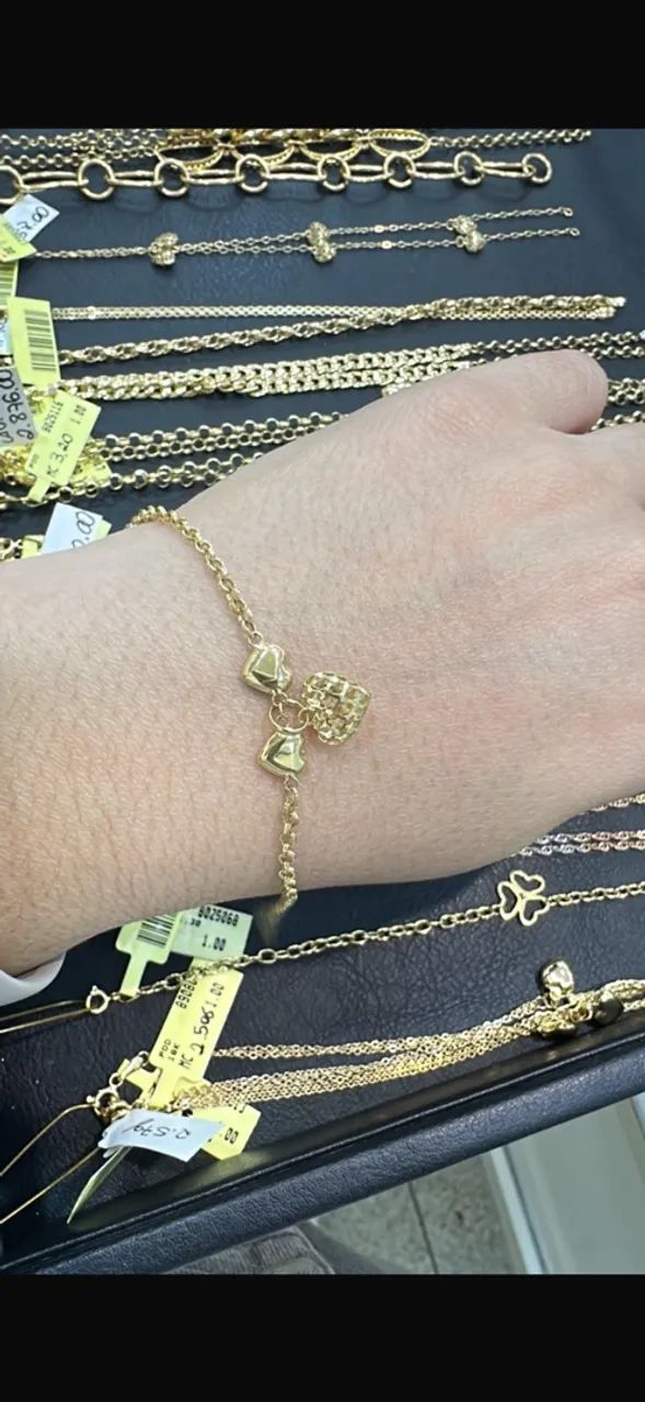 Pulseira ouro 18k