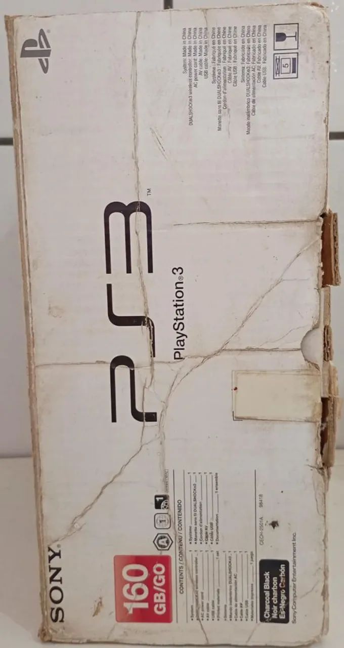 Caixa vazia original PS3 Slim - Foto 3