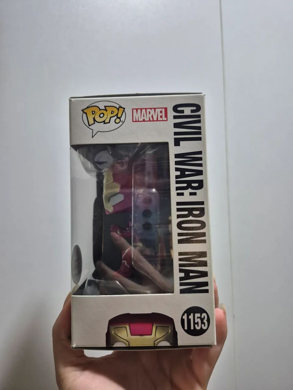 Funko Pop 1153 Civil War Homem de Ferro Marvel - Foto 4
