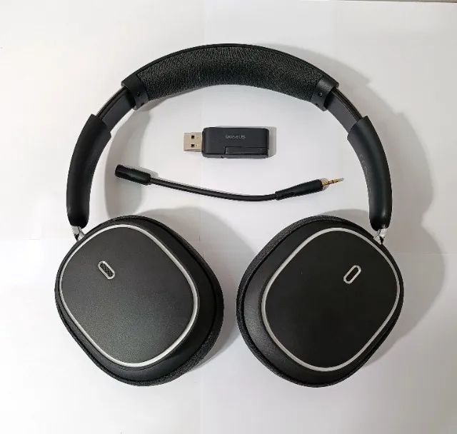 Headset Baseus Gh02 Wireless 2.4 Bluetooth 5.3 Preto