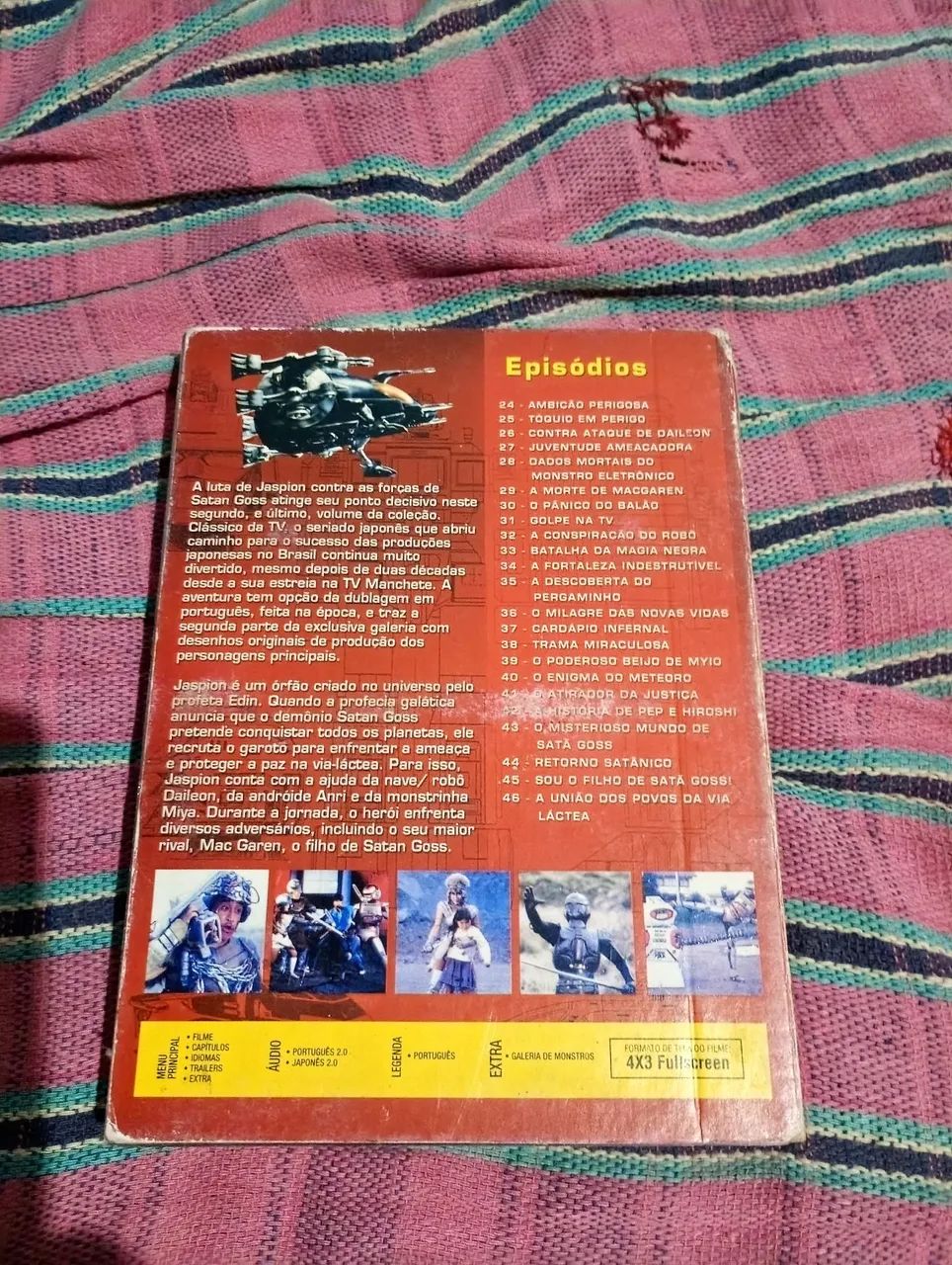 Dvd antigo Jaspion  - Foto 3