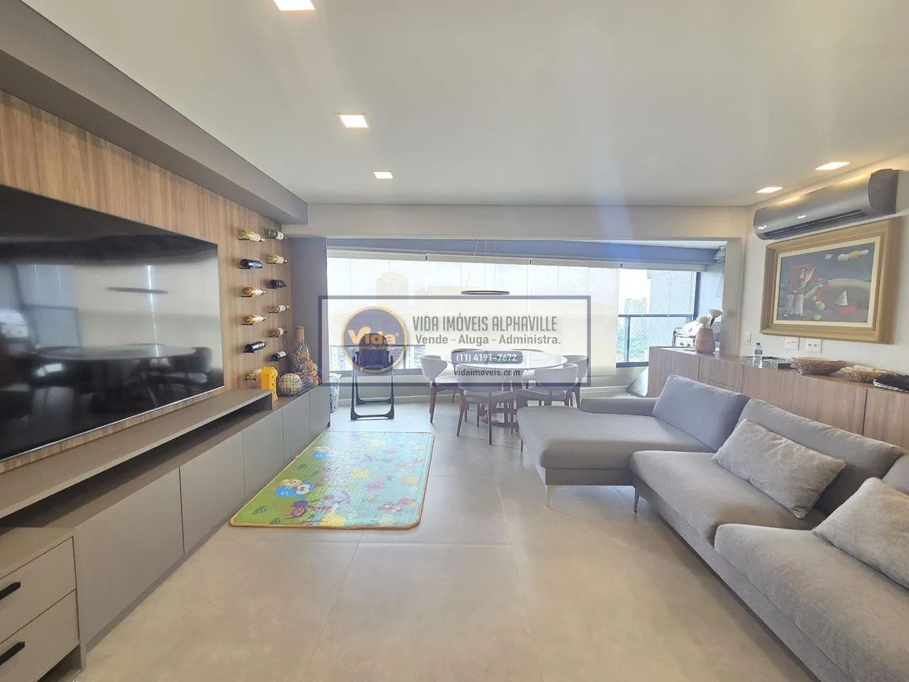 Apartamento Mobiliado em Alphaville com 2 Dormitórios | 75m²