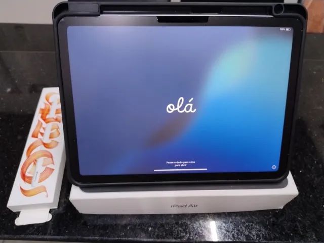 Ipad Air 11 + Apple Pencil Pro [128gb, Wi-Fi, Roxo] - Tablets e E