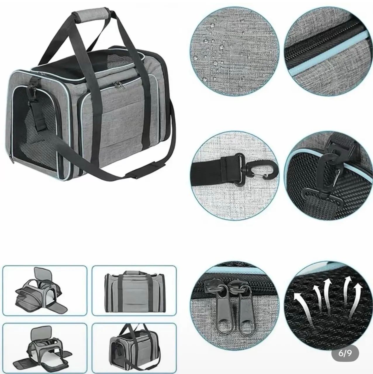 Bolsa de transporte pet - Foto 5