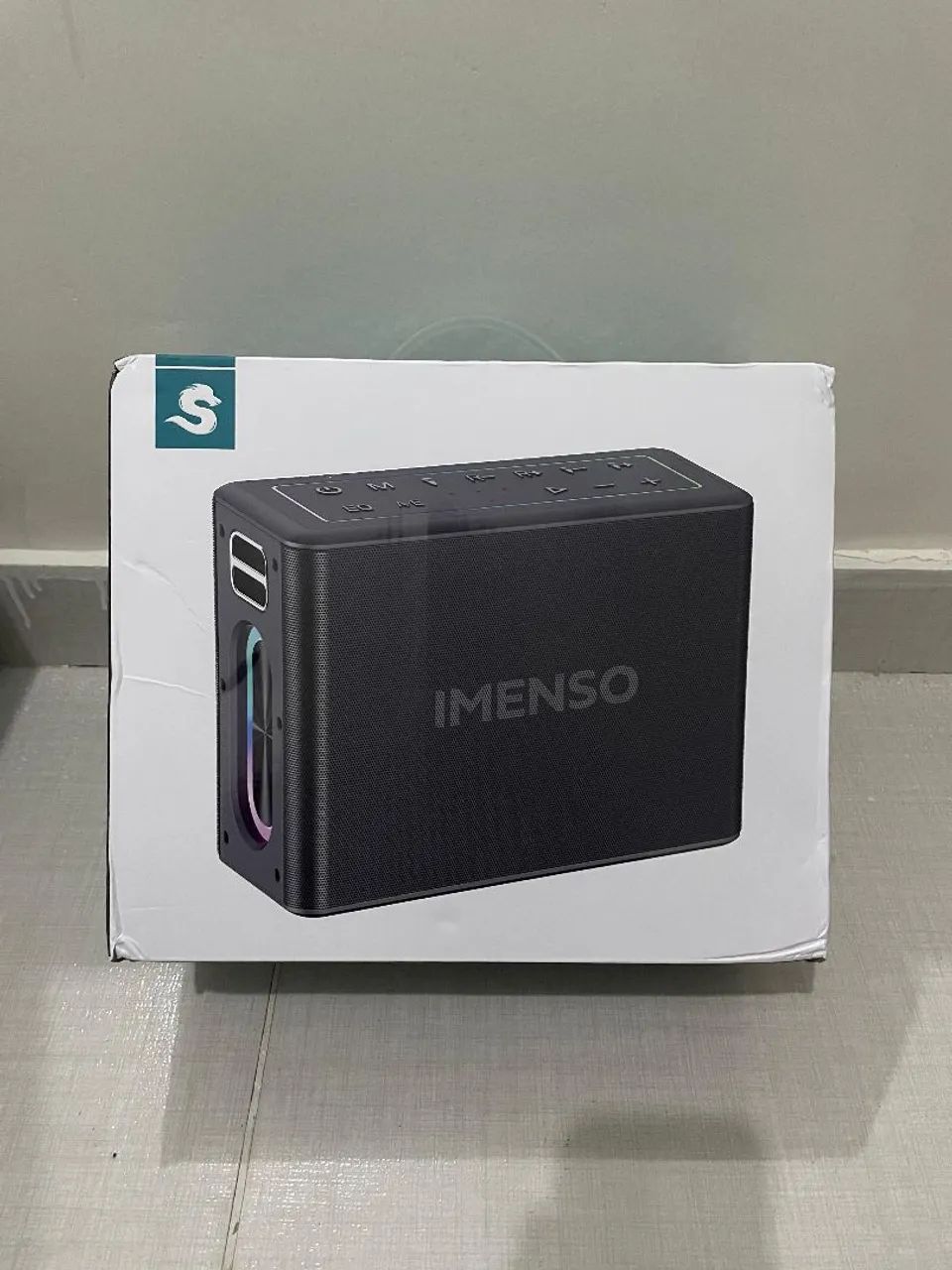 Caixa De Som Bluetooth Imenso Ims-x32 Com 2 Microfones