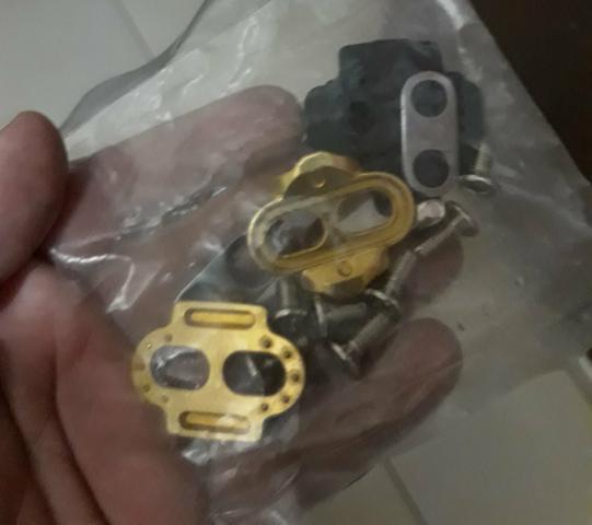 Tacos para pedal clip Crank Brothers novos